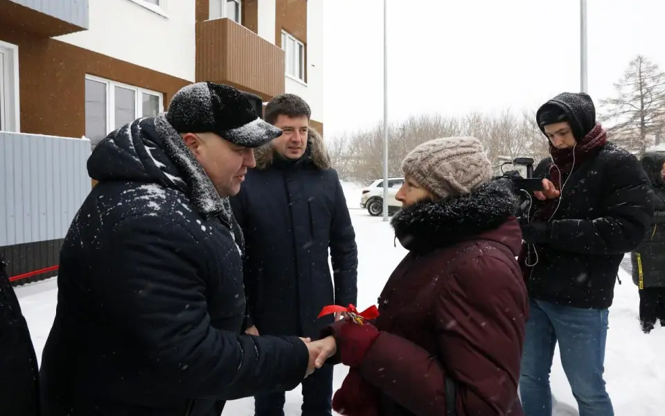 В преддверии Нового года 167 жителей Ельца Липецкой области получили ключи от новых квартир