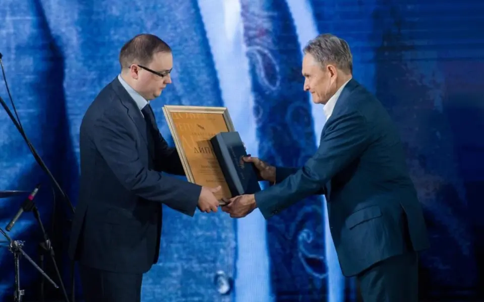 В Воронеже отметили вклад бизнесмена и мецената Эдуарда Краснова премией «Лидер года – 2023»