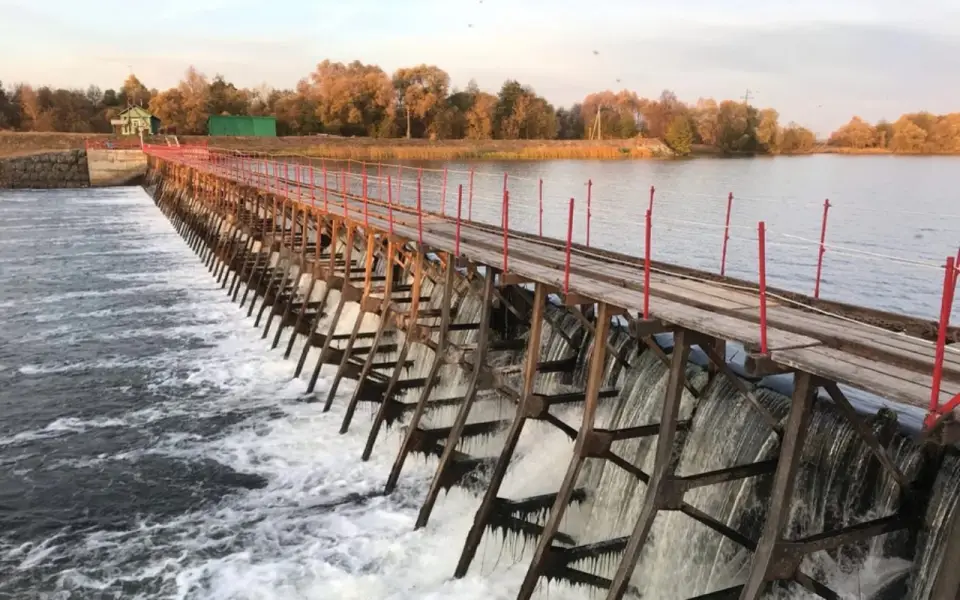 Тамбовские власти ищут подрядчика для ремонта гидроузла на реке Цне за 288 млн рублей