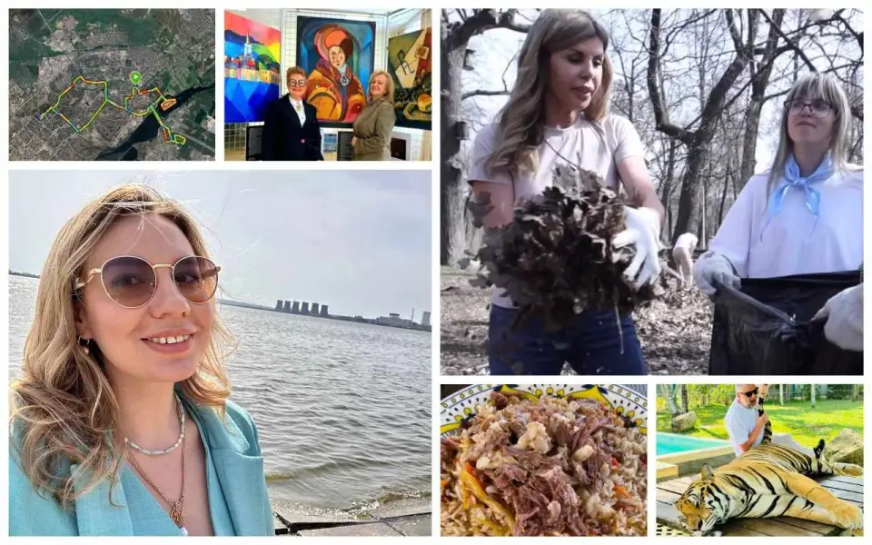 Элиты Черноземья в соцсетях: тигр на обед, чиновничья велопрогулка и знакомство с восточной кухней