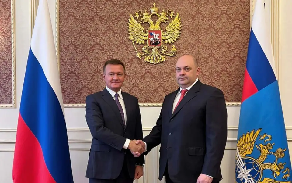 Врио губернатора Курской области Алексей Смирнов презентовал итоги работы своего предшественника