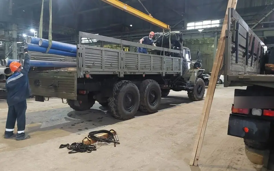 Российские военные получили от липецкой ЛТК «Свободный сокол» трубы из высокопрочного чугуна
