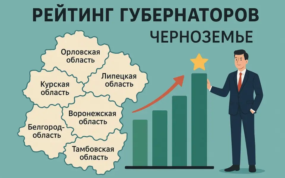 Лоббист №1 Дмитрий Орищенко: «Черноземные губернаторы в Бирже губернаторов: Липецк и Белгород растут, остальные без изменений»