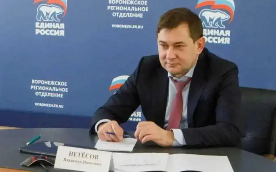 Экс-председатель облдумы Владимир Нетесов избран сенатором РФ от Воронежской области