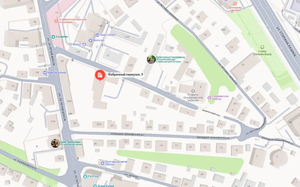 На Фабричном переулке Воронежа протестуют против застройки, указывая на объект культурного наследия