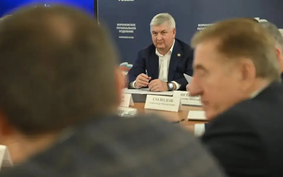 Медведев поддержал кандидатуру Александра Гусева на пост секретаря «Единой России» в Воронежской области