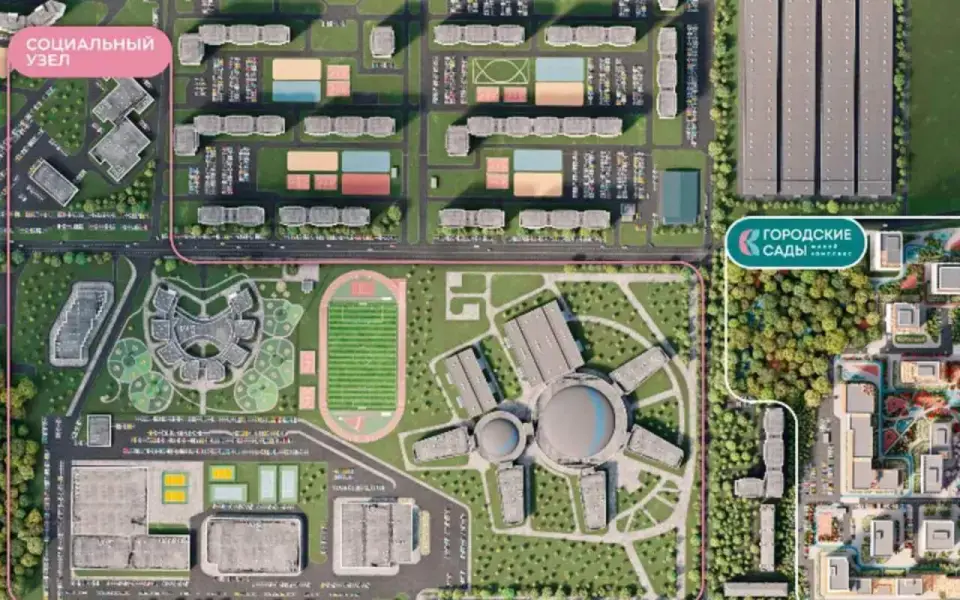 Воронежская девелоперская компания продала часть участков квартала «Городские сады» группе ЭНКО