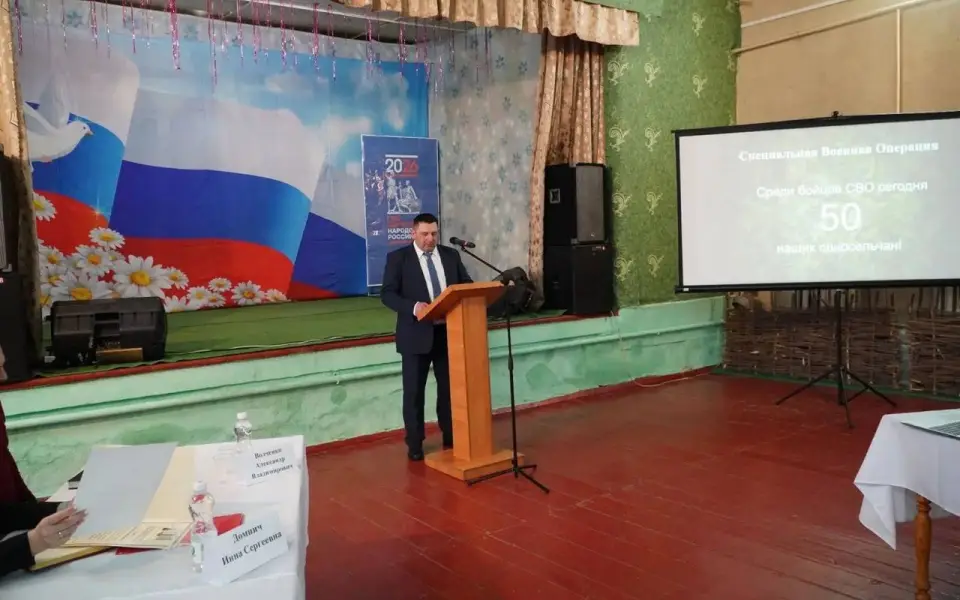 Глава Морозовского сельского поселения отчитался о своей работе