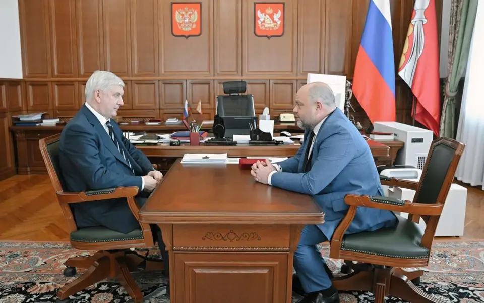 Александр Гусев встретился с депутатом Иваном Воробьевым