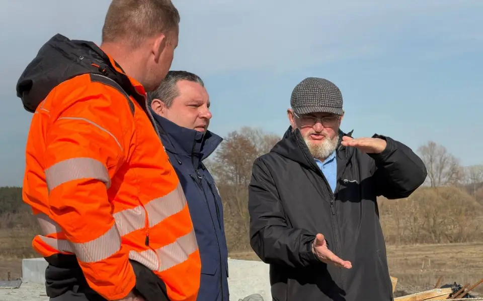 Проспект Булатова в Курске вышел на самый трудоемкий этап строительства моста  