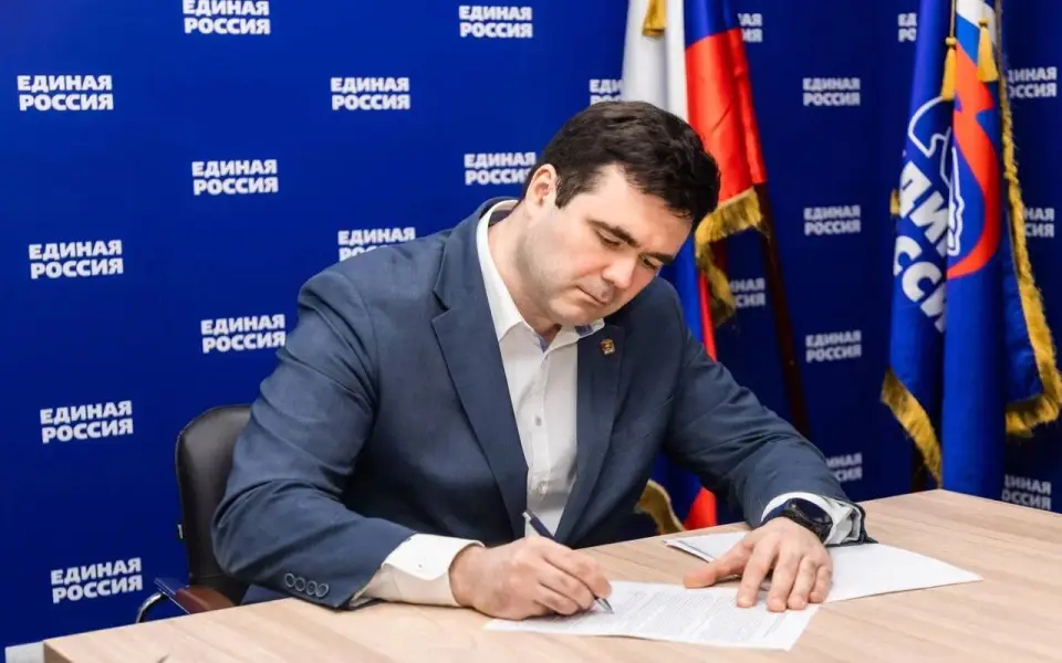 Липецкий вице-губернатор Сергей Курбатов подал документы на праймериз в Госдуму