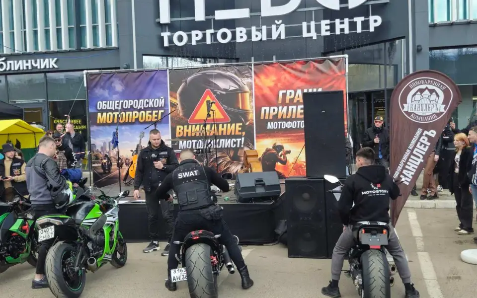 Воронежские байкеры открыли мотосезон