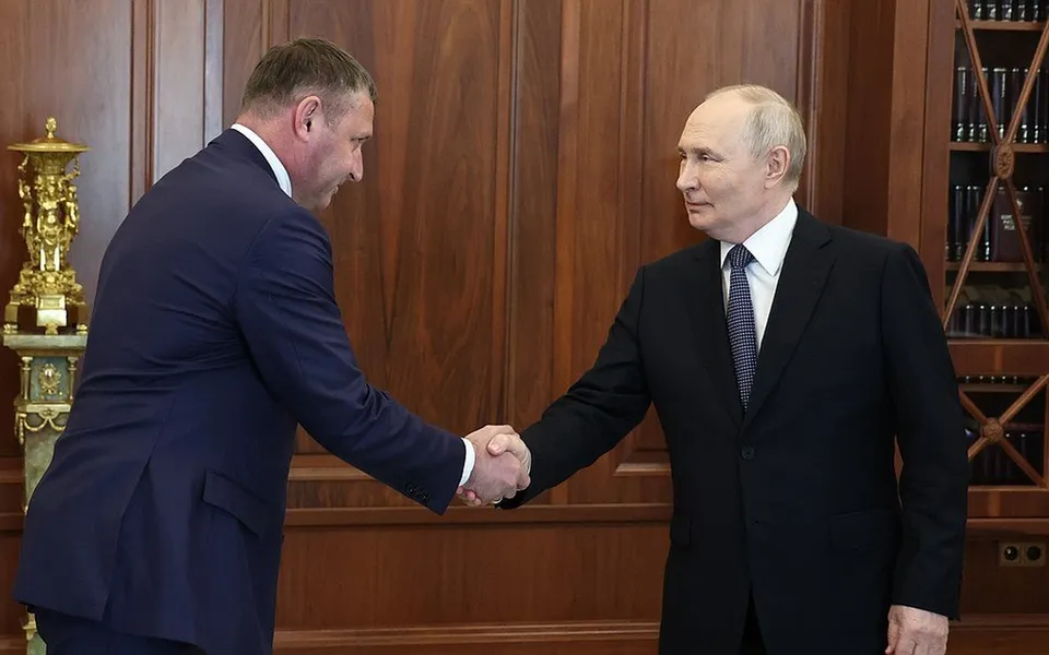 Путин на встрече с врио губернатора Белгородской области Шуваевым назвал главным вопрос безопасности