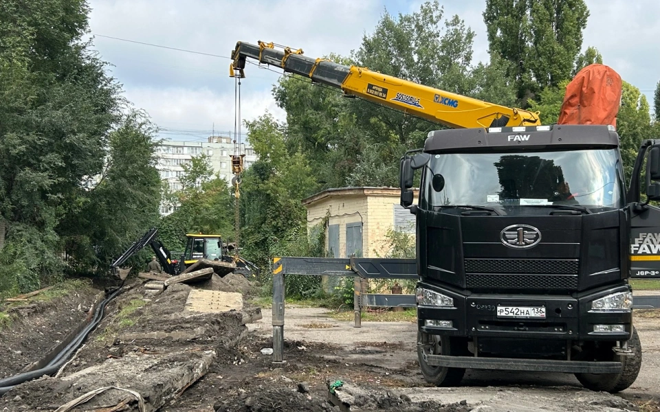 Воронежский филиал РИР Энерго к новому отопительному сезону ведет реконструкцию вводных трубопроводов и линий рециркуляции 