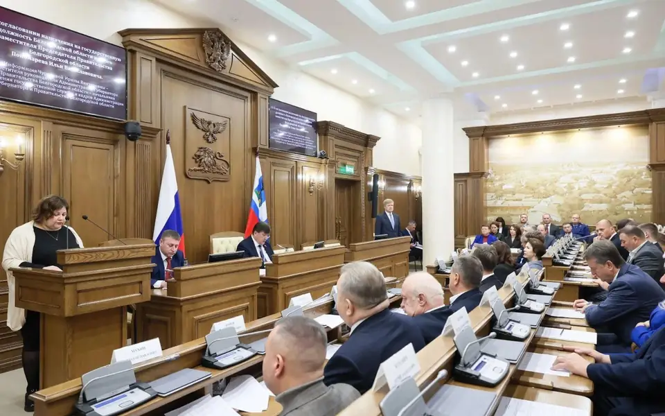 Белгородская облдума согласовала новый состав правительства региона