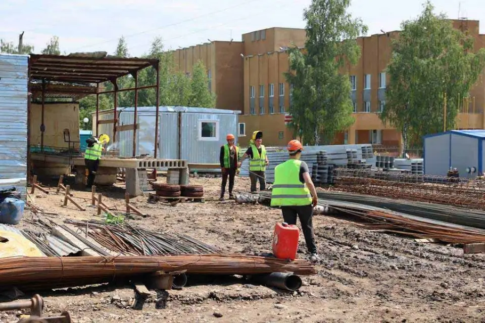 Самый большой спорткомплекс в Ельце Липецкой области не успеют построить в срок из-за корректировки проекта