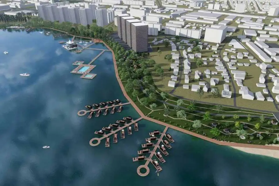 Мэру Воронежа направили проект концессии части набережной у парка «Дельфин»