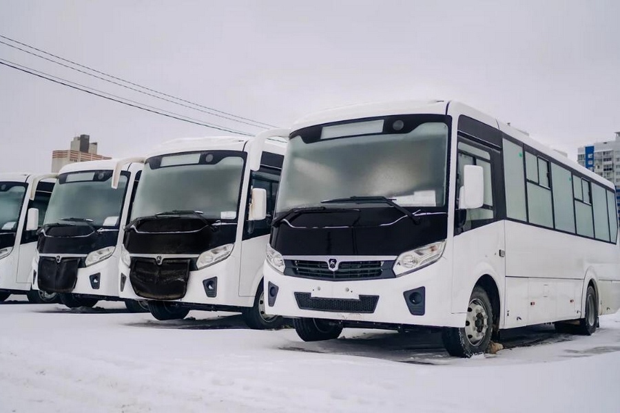 Воронежский перевозчик пополнил автопарк пятью новыми автобусами