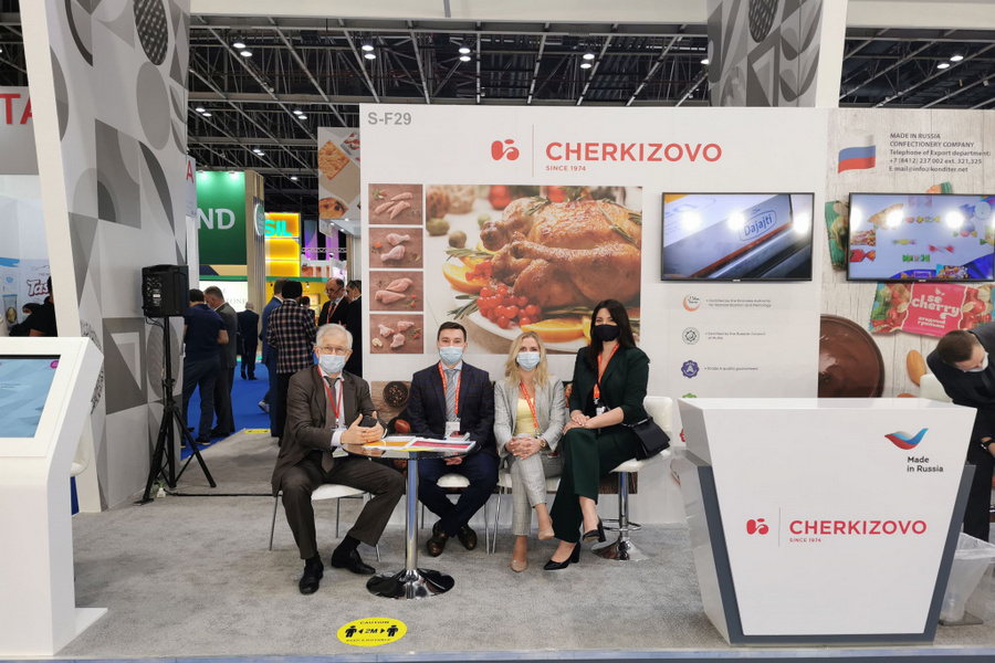Группа «Черкизово» презентовала птицеводческую продукцию на выставке в Дубае