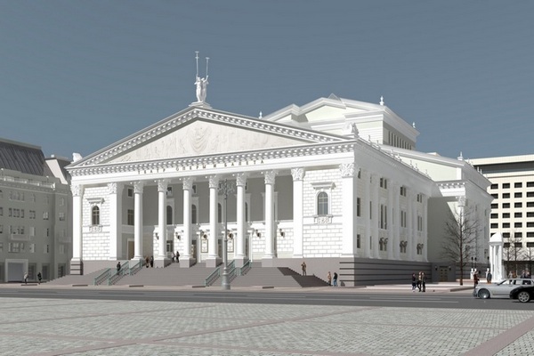 В Воронеже определили победителя на лучшую концепцию нового фасада оперного театра