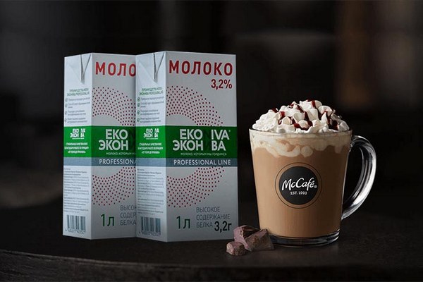 Воронежская «Эконива» обеспечит российские рестораны McDonald`s своим молоком