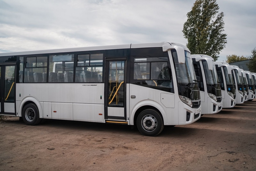 Воронежские власти начали осмотр техники перевозчиков в рамках новых контрактов с автобусов АТП-1
