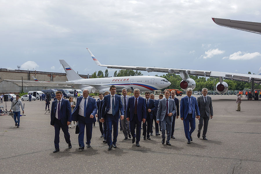 Воронежский авиазавод отправил «президентский» самолет «Ил-96-300» на летные испытания