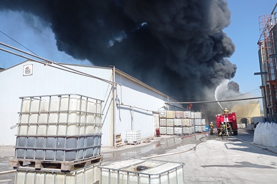 Производитель лакокрасочных материалов ABC Farben прокомментировал крупный пожар на складе в Воронежской области  
