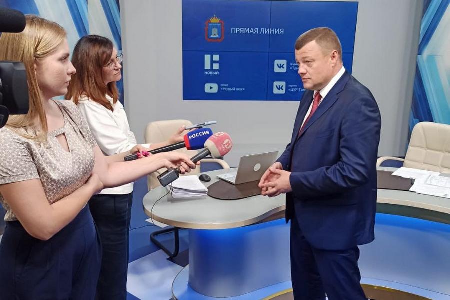 Водовод для новых микрорайонов построят в Тамбове на деньги регионального бюджета