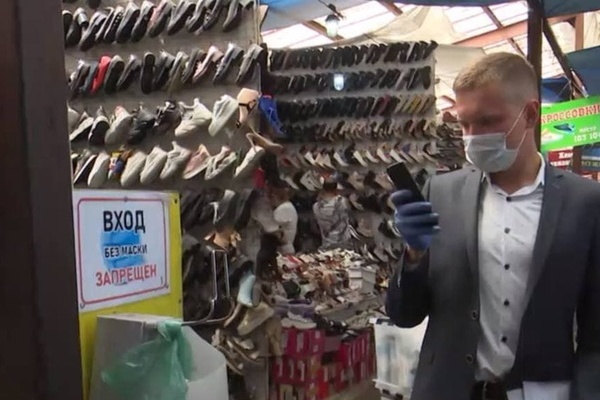 Воронежские власти грозятся закрыть на три месяца Юго-западный рынок из-за нарушения антиковидных мер