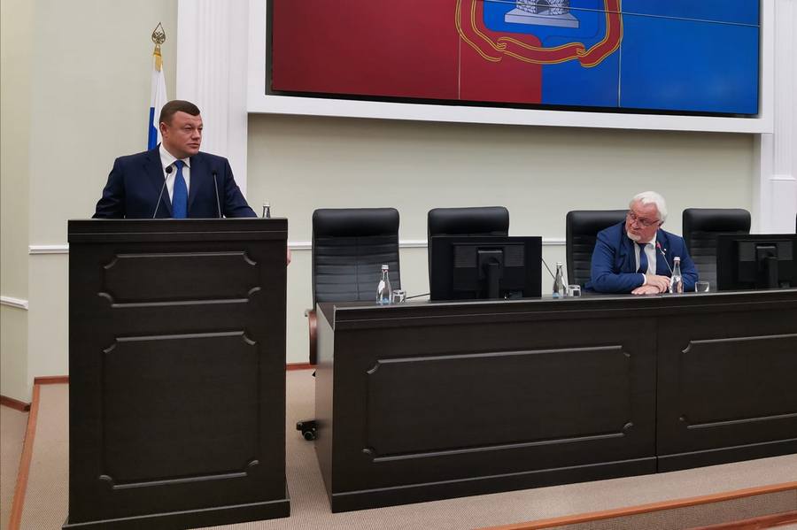Депутаты Тамбовской облдумы отправили в Совет Федерации экс-губернатора Александра Никитина
