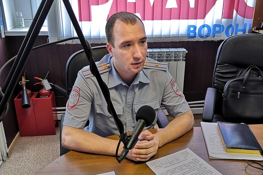В Воронеже отдел ГИБДД возглавил майор Александр Агафонов