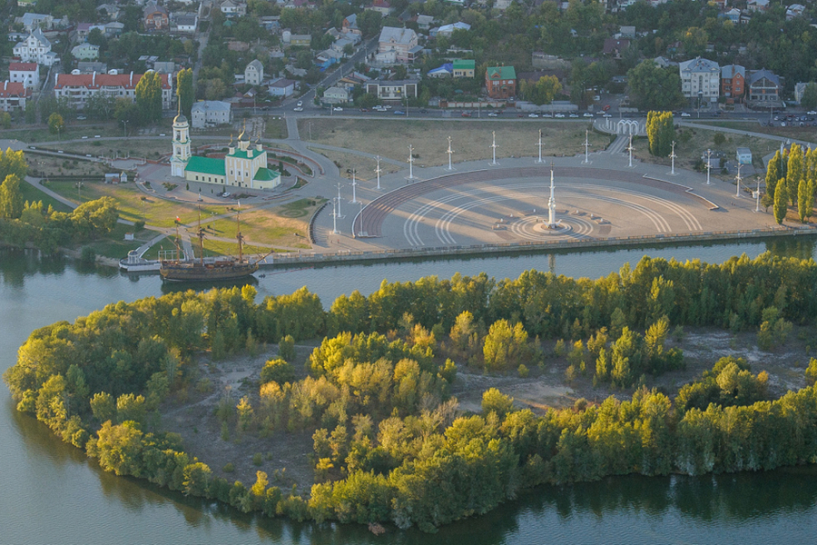 Воронежские власти снимут с паузы проектирование парка «Петровский остров»