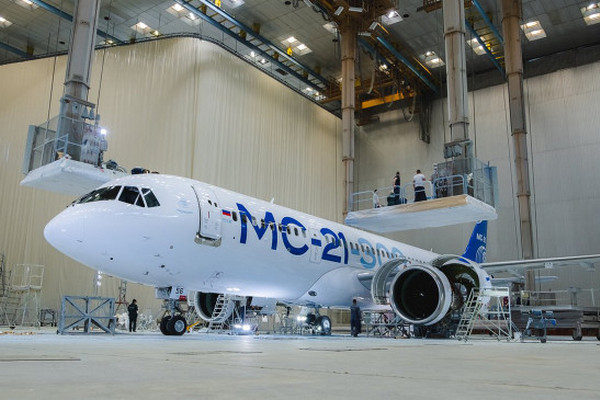 Поставки МС-21 с комплектующими воронежского авиазавода начнутся в 2022 году