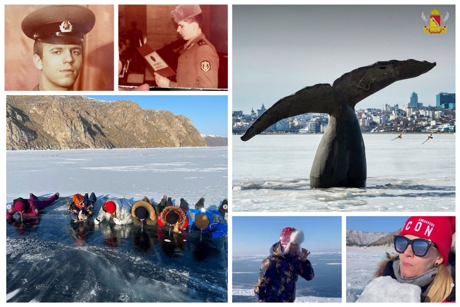Элиты Черноземья в соцсетях: поцелуй Байкала, кит в водохранилище и архивные фотографии с присяги