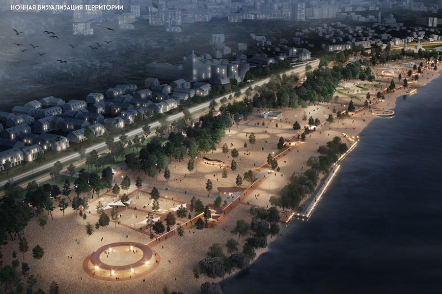 Воронежские власти планируют начать строительство второй очереди Петровской набережной в 2023 году