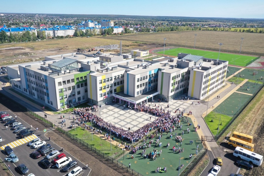 В Новой Усмани открылась школа, построенная по проекту ГКДТ