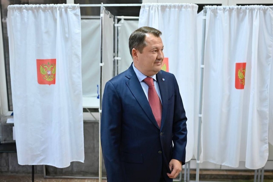 Максим Егоров одержал сокрушительную победу на выборах губернатора Тамбовской области
