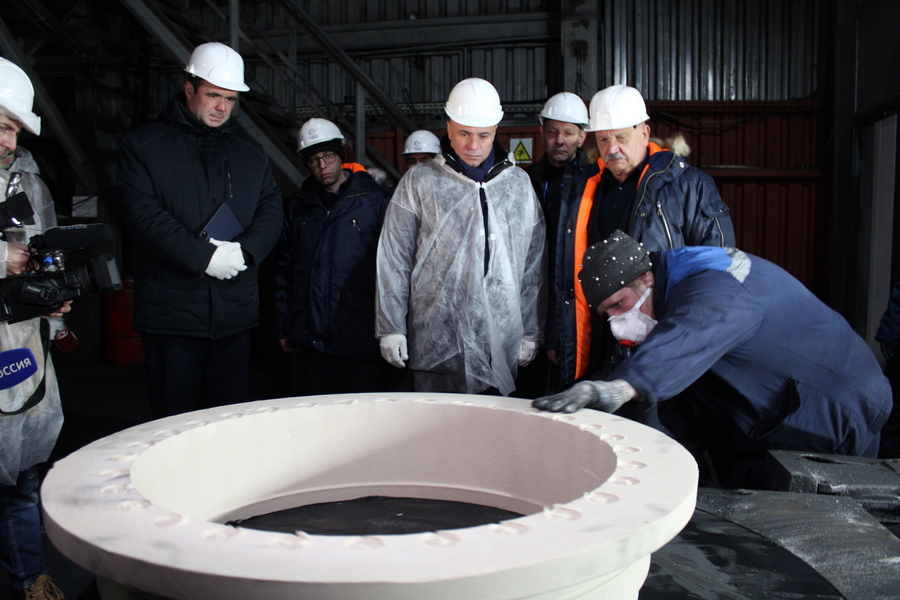 Липецкий губернатор Игорь Артамонов отметил значимость трубной компании «Свободный сокол» для региона