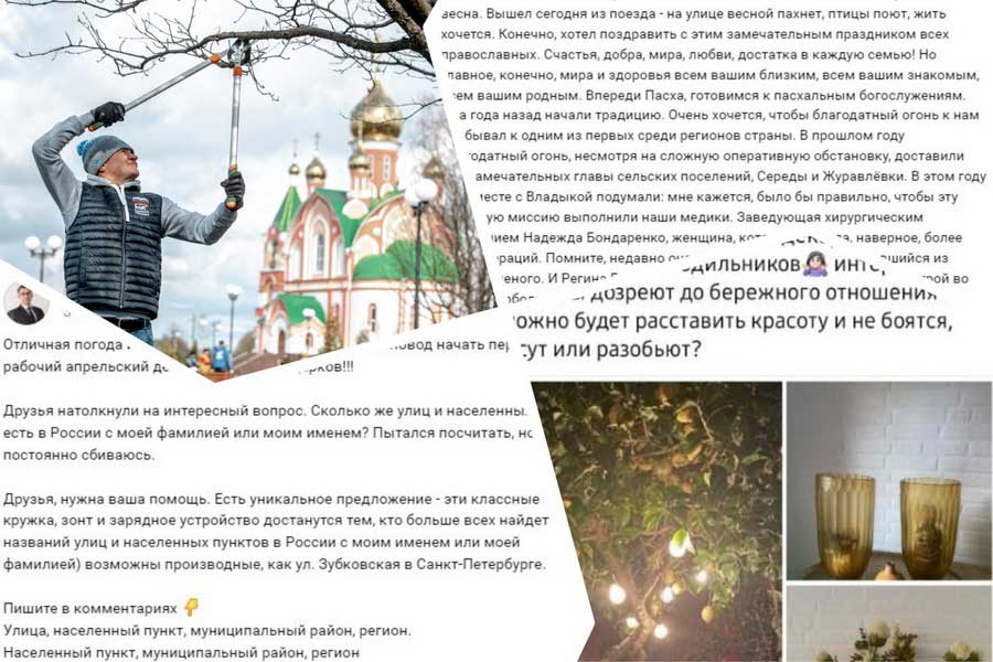 Элиты Черноземья в соцсетях: ворующие туристы, поиск улиц «имени себя» и жажда жить