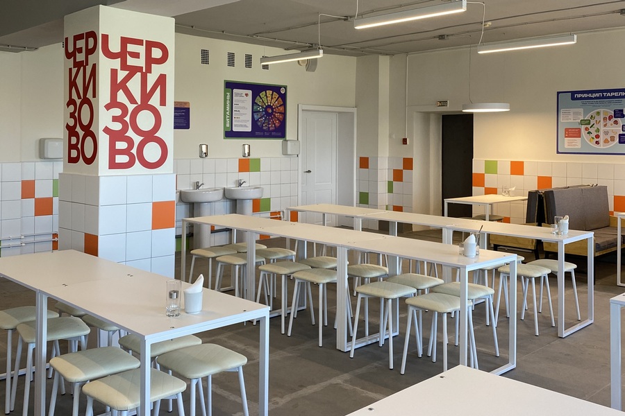 Группа «Черкизово» (активы в Черноземье) и «Сменка» отремонтировали столовую в школе Пензенской области
