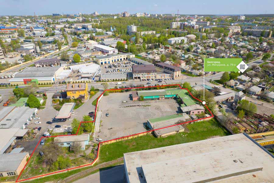В Белгороде продают участок и здания бывшего автодрома почти за 14 млн рублей