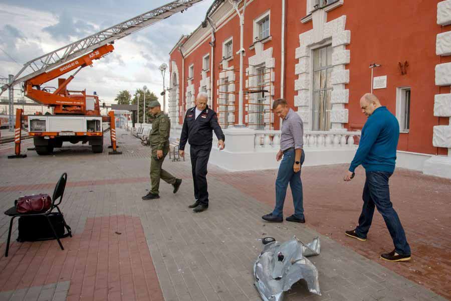 На восстановление железнодорожного вокзала Курска после атаки беспилотника потребуется 104 млн рублей