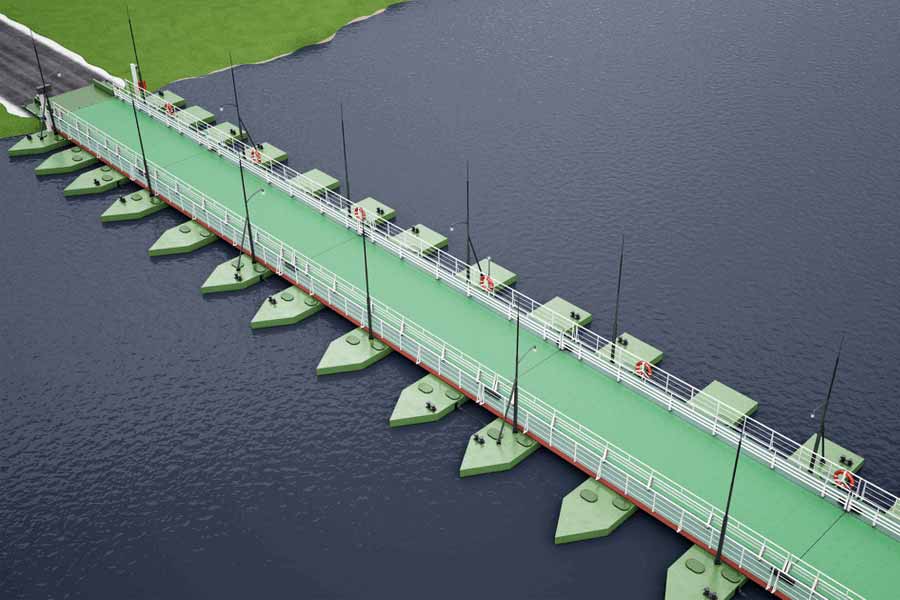 В Воронежской области через реку Дон хотят построить наплавной мост за 472,6 млн рублей