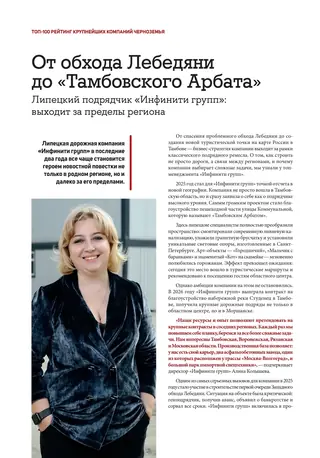 Полоса 46 выпуска Абирег ТОП-100 2026